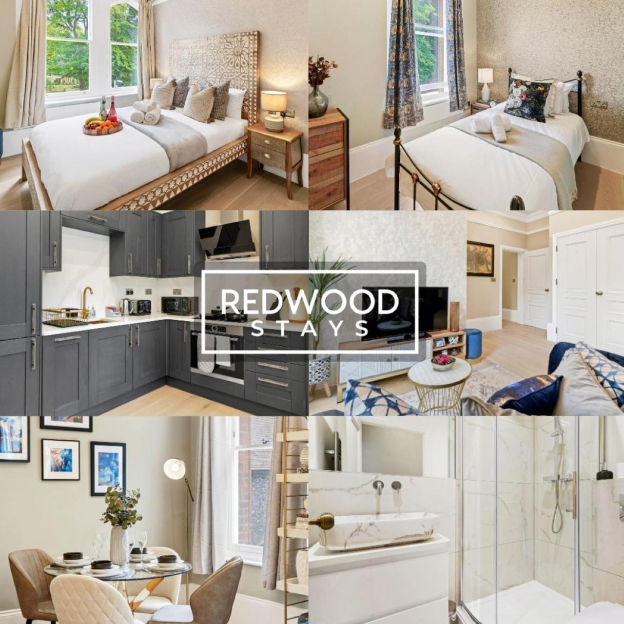 Top Quality 2 Bed 1 Bath Apartments For Contractors By Redwood Stays レディング エクステリア 写真